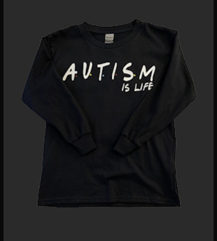 Autism Is Life "Friends Font" Long Sleeve (KIDS)
